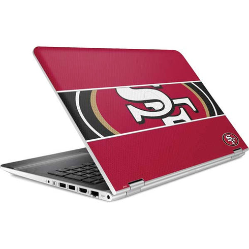 NFL San Francisco 49ers Zone Block HP Pavilion Skin